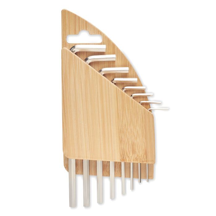 Sechskantschlüssel-Set Bambus Karuvi
