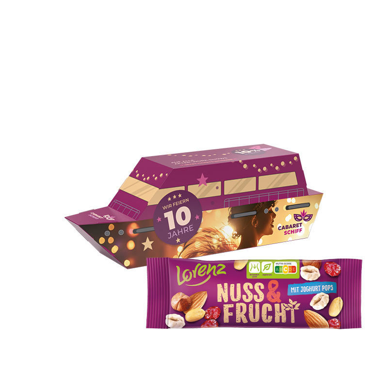 3D-Präsent Schiff Lorenz Nuss & Frucht 3D-Präsent Schiff Lorenz Nuss & Frucht