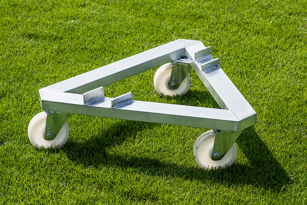 Transportwagen-Set für Spielerkabinen Transportwagen-Set für Spielerkabinen