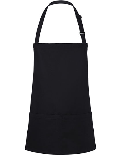 Karlowsky Kurze Latzschürze Basic mit Schnalle und Tasche