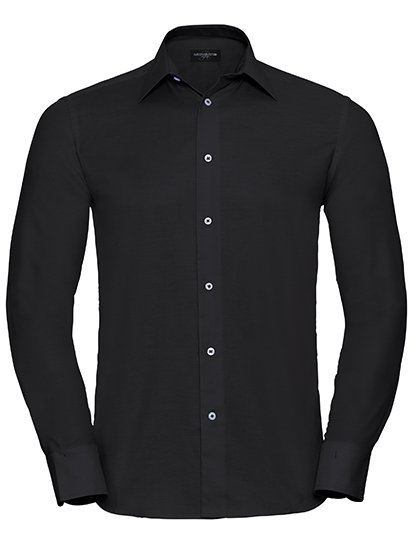 Russell Collection Men´s L'S Easy Care Tailored Oxford Shirt Russell Collection Men´s L'S Easy Care Tailored Oxford Shirt
