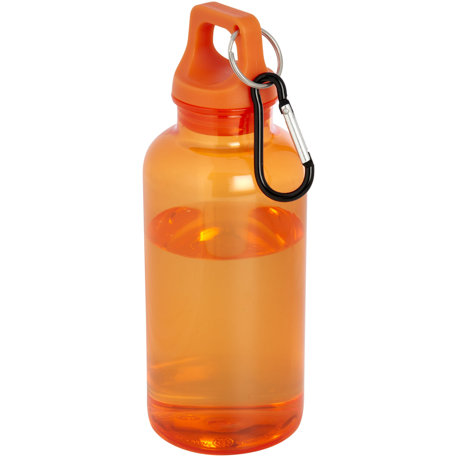 Oregon 400 ml RCS-zertifizierte Trinkflasche aus recyceltem Kunststoff mit Karabiner Oregon 400 ml RCS-zertifizierte Trinkflasche aus recyceltem Kunststoff mit Karabiner
