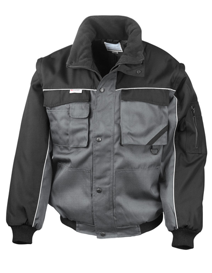 Result WORK-GUARD Zip Sleeve Heavy Duty Jacket Result WORK-GUARD Zip Sleeve Heavy Duty Jacket