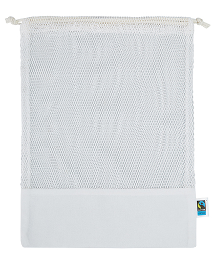Printwear Fairtrade Cotton Mesh Bag Printwear Fairtrade Cotton Mesh Bag