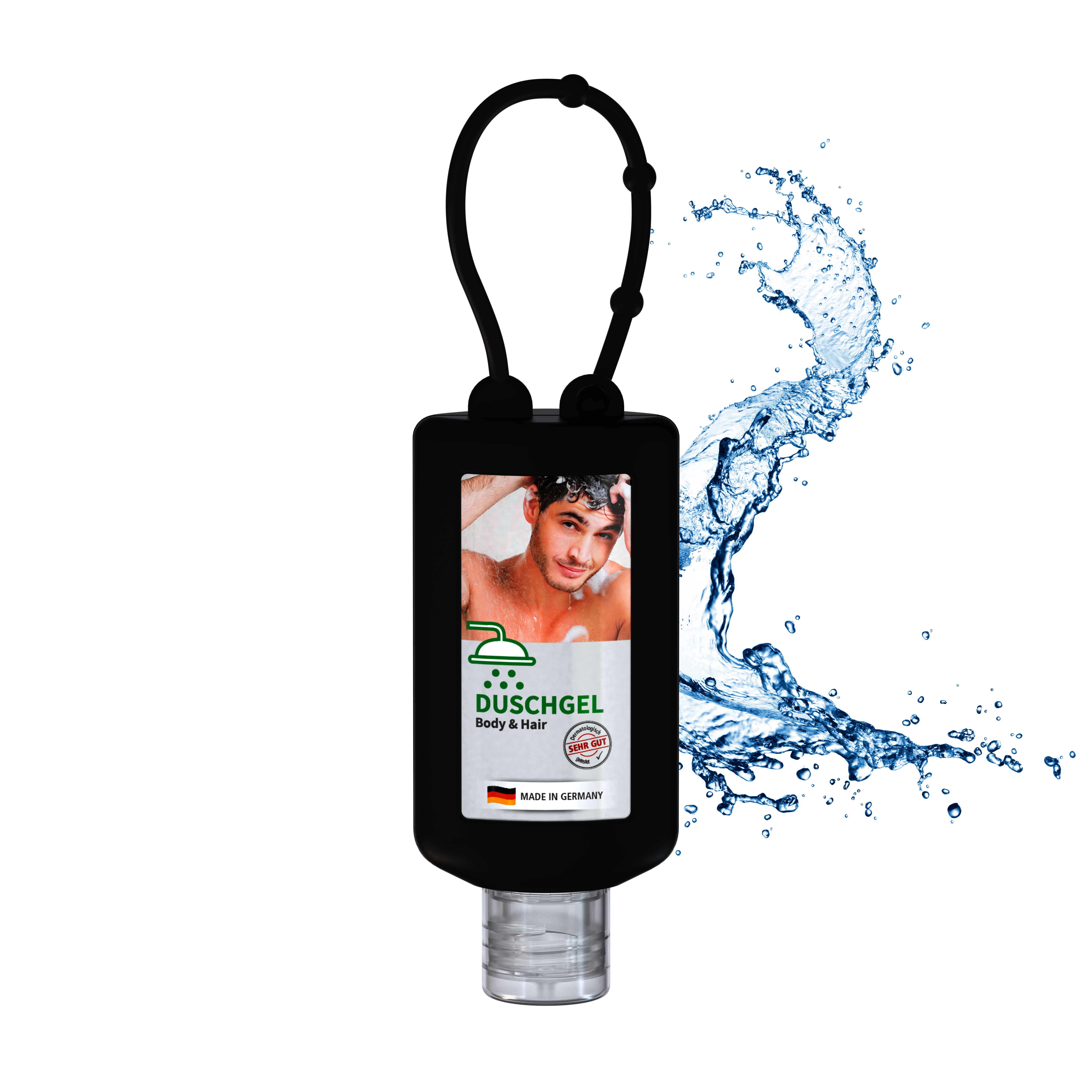 50 ml Bumper schwarz - Duschgel Body & Hair - Body Label 50 ml Bumper schwarz - Duschgel Body & Hair - Body Label