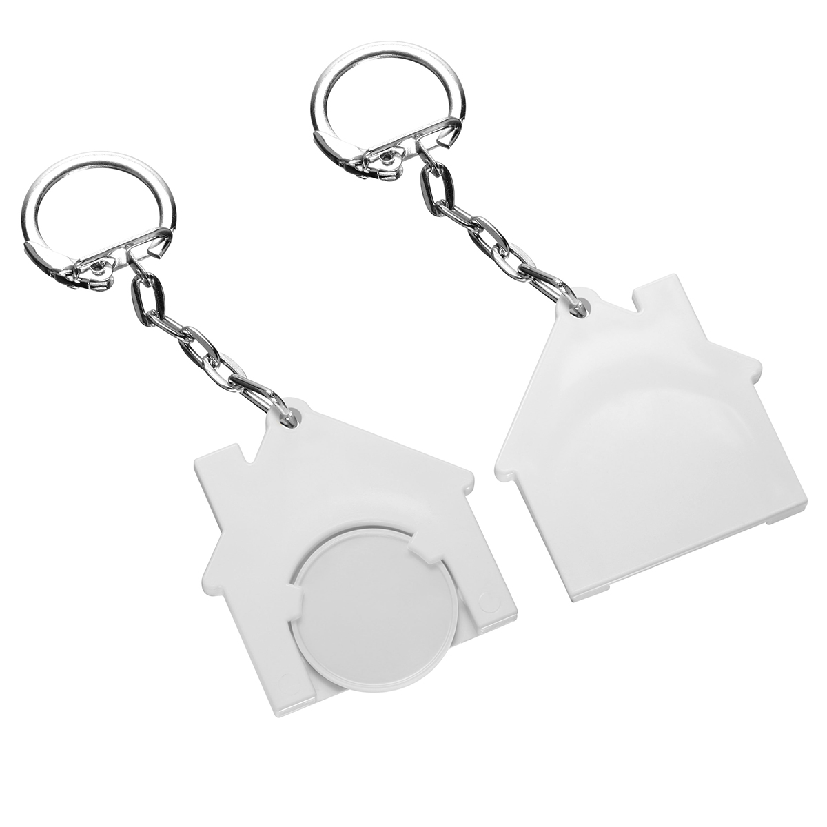 Chiphalter mit 1€-Chip Haus Chiphalter mit 1€-Chip Haus