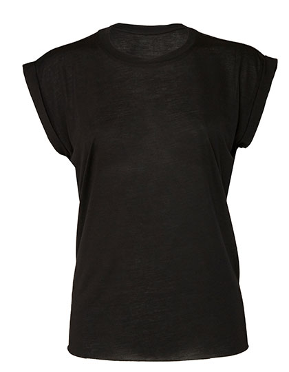 Bella Women´s Flowy Muscle Tee With Rolled Cuff Bella Women´s Flowy Muscle Tee With Rolled Cuff
