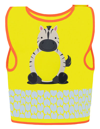 Korntex Children's Safety Vest Funtastic Wildlife CO² Neutral