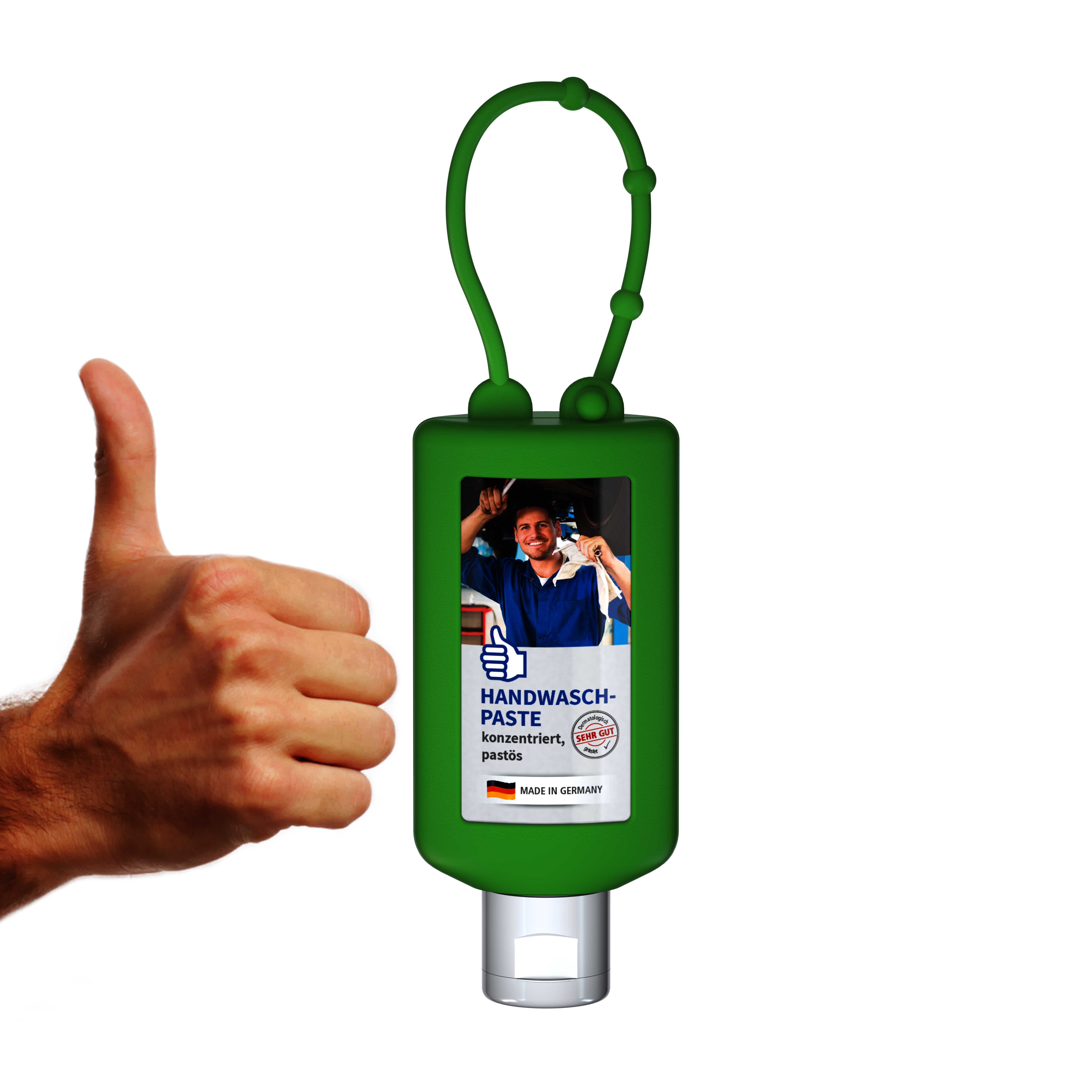 50 ml Bumper grün - Handwaschpaste - Body Label 50 ml Bumper grün - Handwaschpaste - Body Label