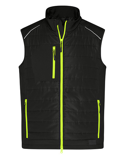 James&Nicholson Men´s Hybrid Vest James&Nicholson Men´s Hybrid Vest