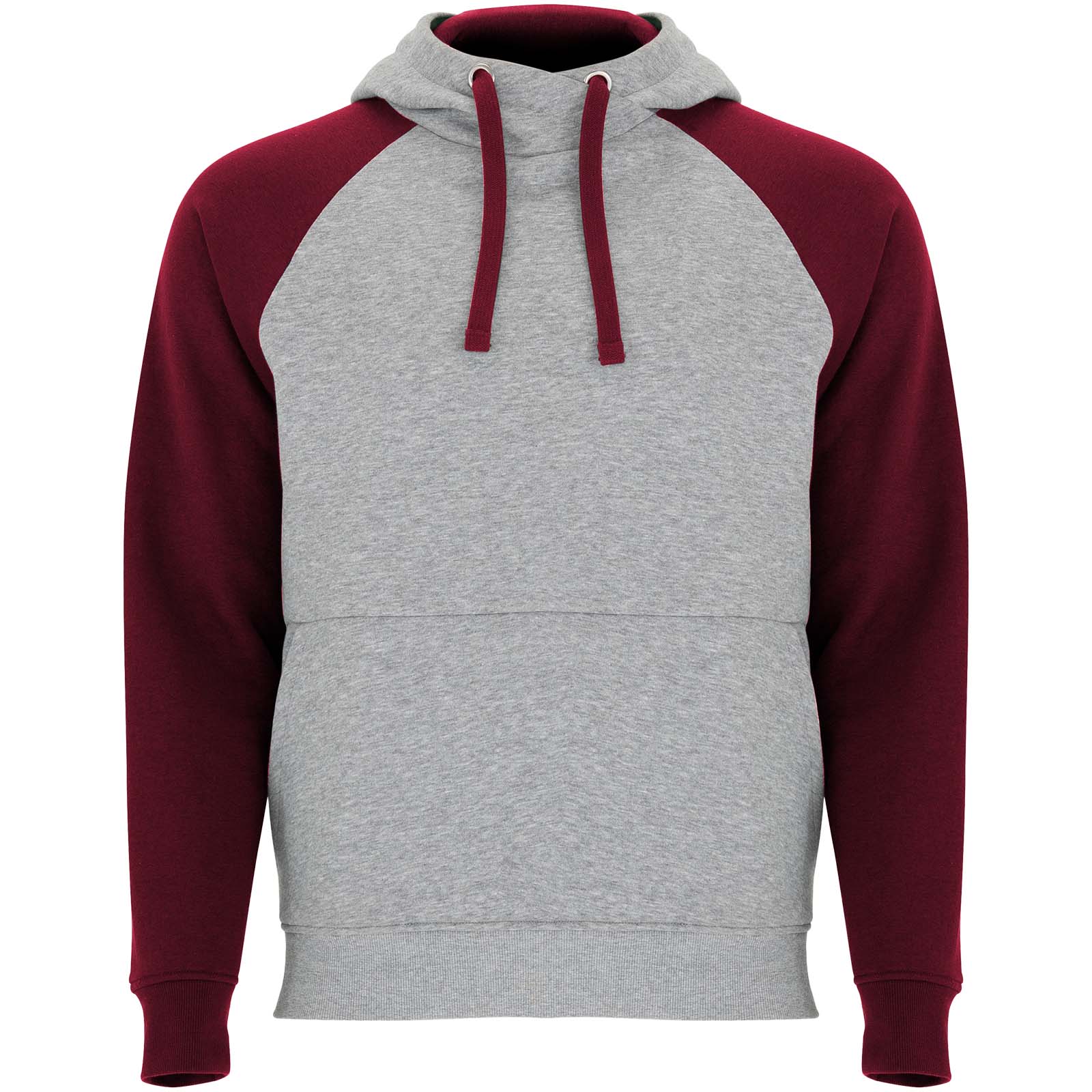 Badet zweifarbiger Kapuzenpullover Unisex