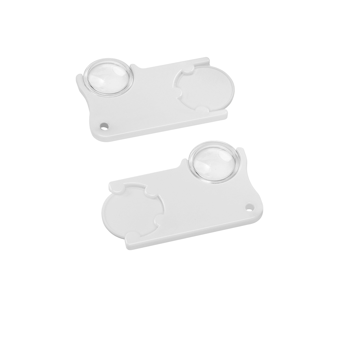 Chiphalter mit 1€-Chip und Lupe Chiphalter mit 1€-Chip und Lupe