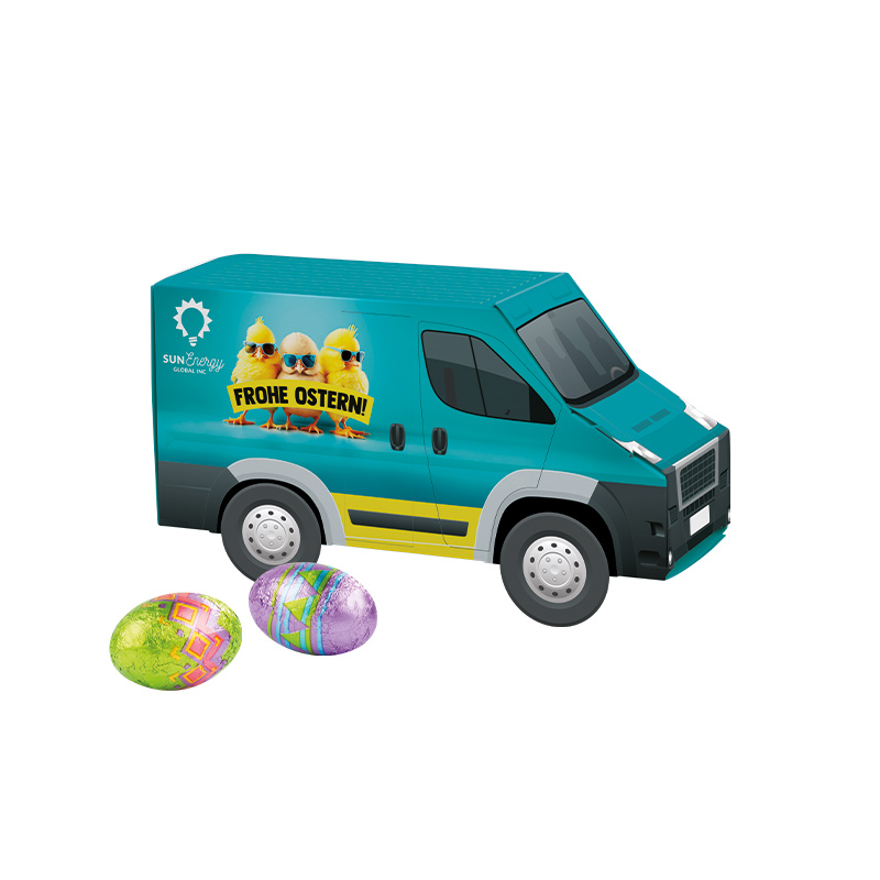 3D-Präsent Transporter Klett Ostereier 3D-Präsent Transporter Klett Ostereier