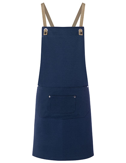 Karlowsky Latzschürze Urban-Nature mit Kreuzbändern und großer Tasche Karlowsky Latzschürze Urban-Nature mit Kreuzbändern und großer Tasche