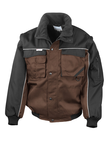 Result WORK-GUARD Zip Sleeve Heavy Duty Jacket Result WORK-GUARD Zip Sleeve Heavy Duty Jacket