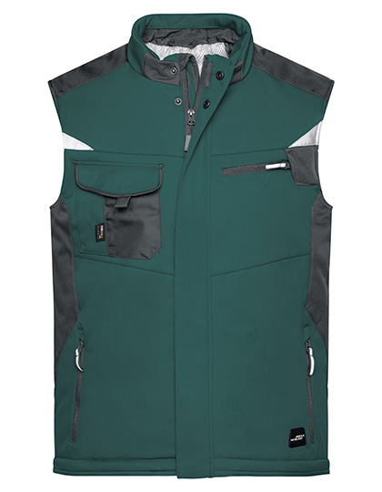 James&Nicholson Craftsmen Softshell Vest -STRONG- James&Nicholson Craftsmen Softshell Vest -STRONG-