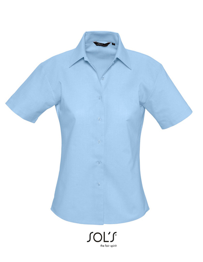 SOL´S Women´s Oxford-Blouse Elite Short Sleeve SOL´S Women´s Oxford-Blouse Elite Short Sleeve