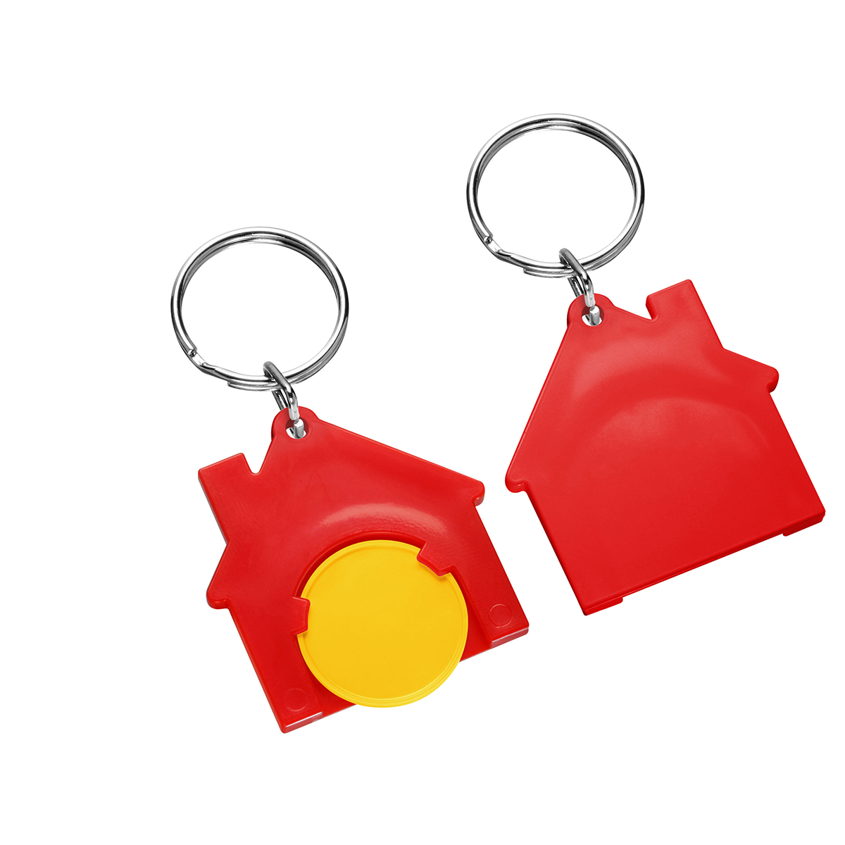 Chiphalter mit 1€-Chip Haus Chiphalter mit 1€-Chip Haus