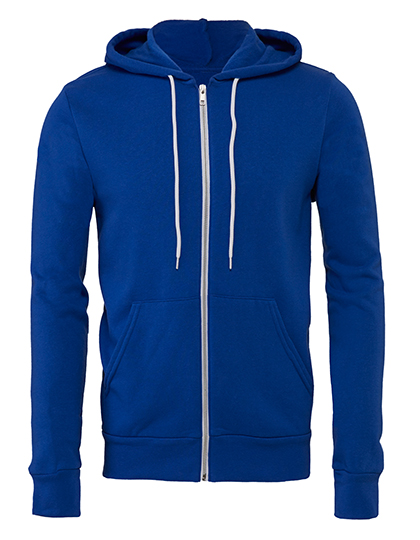Canvas Unisex Poly-Cotton Fleece Full-Zip Hoodie Canvas Unisex Poly-Cotton Fleece Full-Zip Hoodie