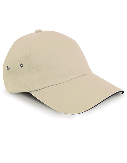 Result Headwear Printers Plush Cotton 5 Panel Cap