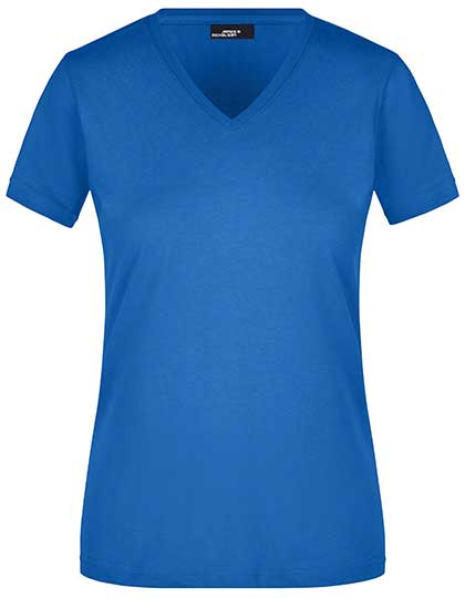 James&Nicholson Ladies´ Slim Fit V-T