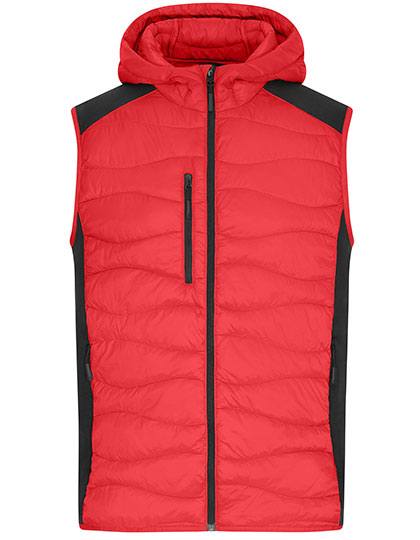 James&Nicholson Men´s Hybrid Vest James&Nicholson Men´s Hybrid Vest