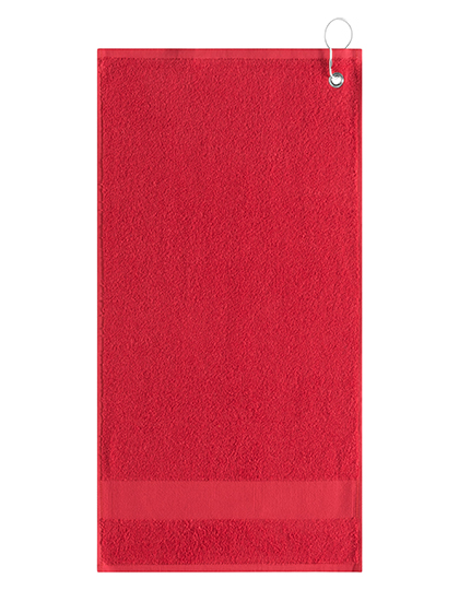 Golfhandtuch mit Aufhänger Golfhandtuch mit Aufhänger