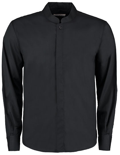 Bargear Men´s Tailored Fit Mandarin Collar Shirt Long Sleeve