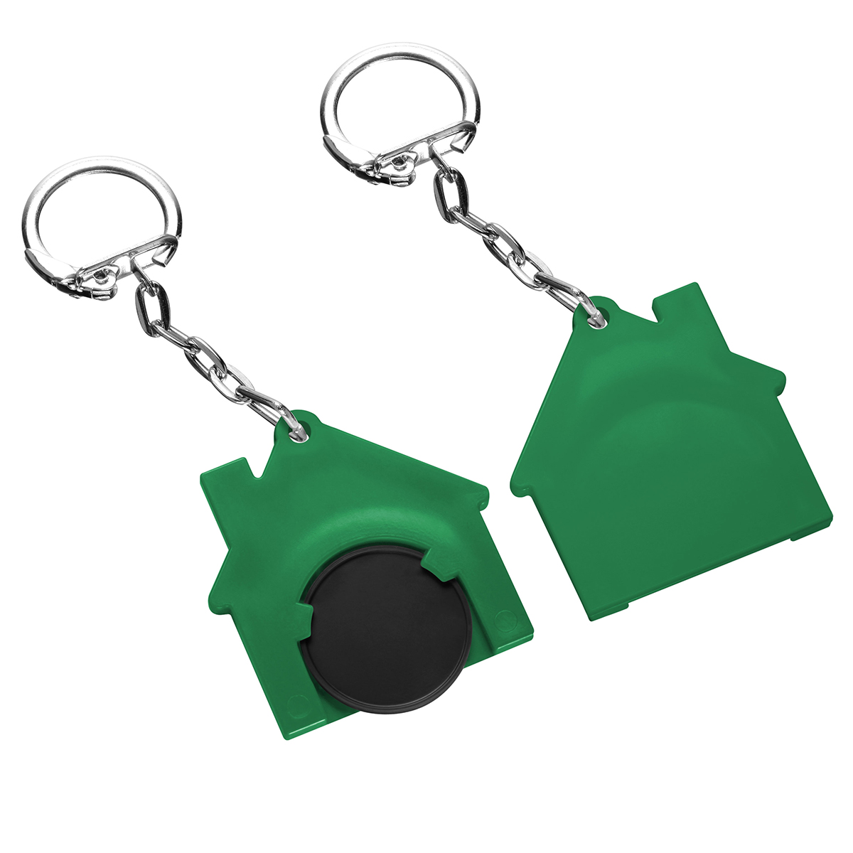 Chiphalter mit 1€-Chip Haus Chiphalter mit 1€-Chip Haus