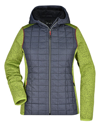 James&Nicholson Ladies´ Knitted Hybrid Jacket James&Nicholson Ladies´ Knitted Hybrid Jacket