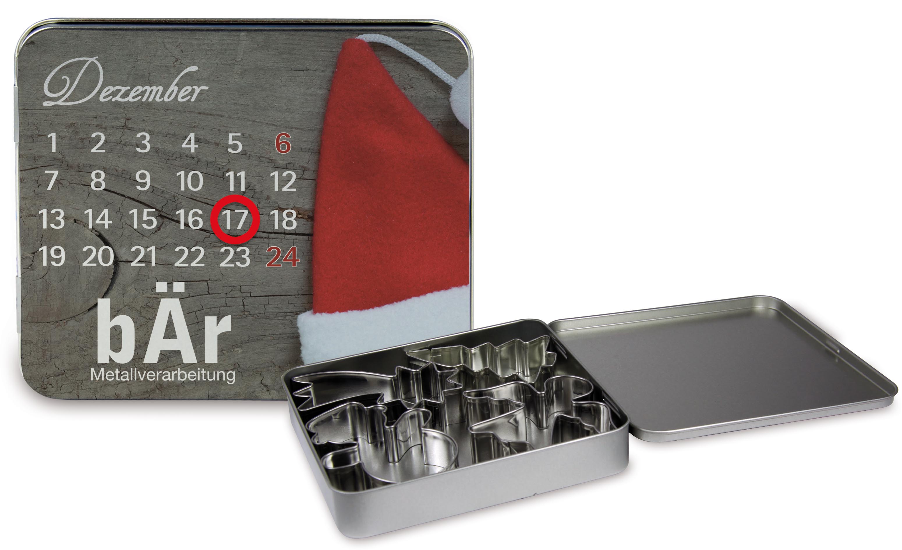 Adventskalender-Dose Adventskalender-Dose