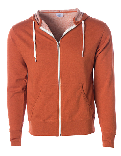 Independent Unisex Midweight French Terry Zip Hood Independent Unisex Midweight French Terry Zip Hood