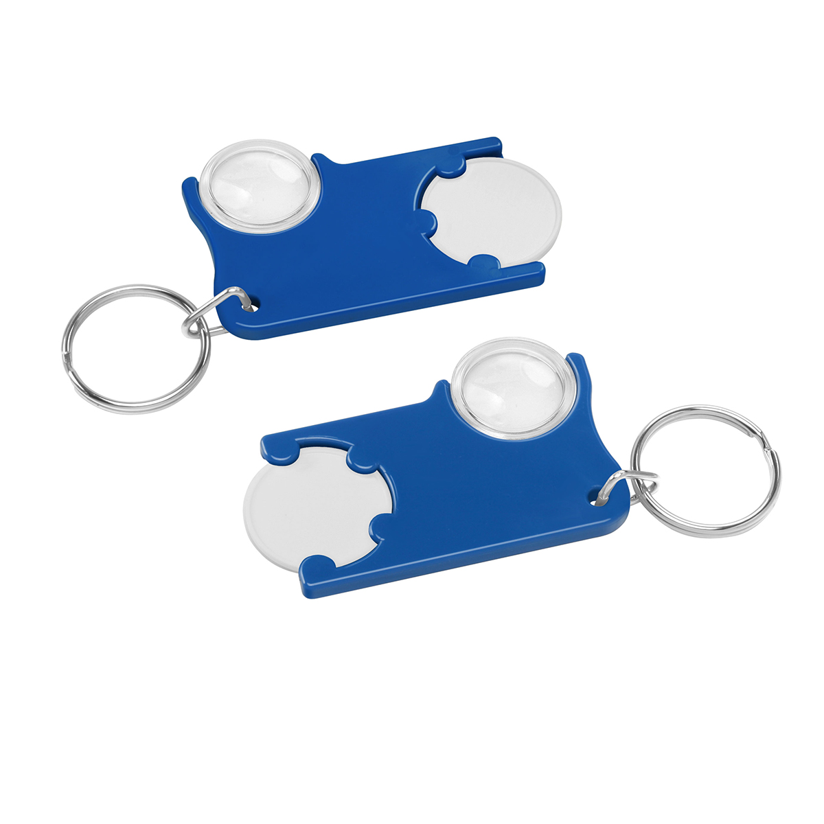 Chiphalter mit 1€-Chip und Lupe Chiphalter mit 1€-Chip und Lupe