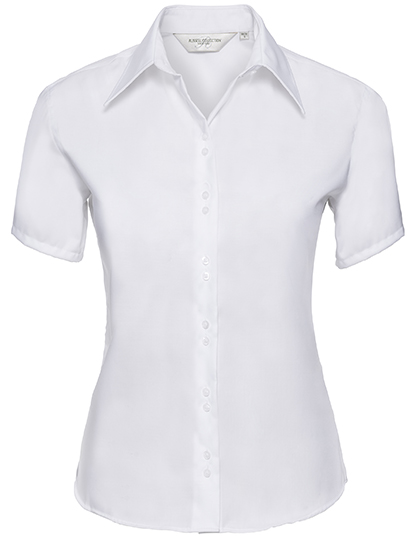 Russell Collection Ladies´ Short Sleeve Ultimate Non-Iron Shirt Russell Collection Ladies´ Short Sleeve Ultimate Non-Iron Shirt
