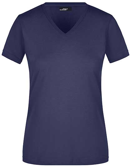 James&Nicholson Ladies´ Slim Fit V-T