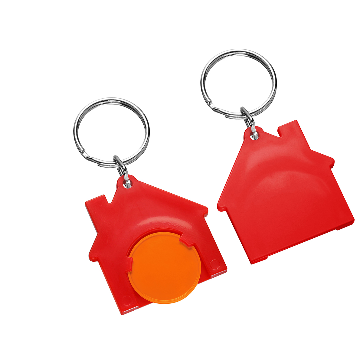 Chiphalter mit 1€-Chip Haus Chiphalter mit 1€-Chip Haus