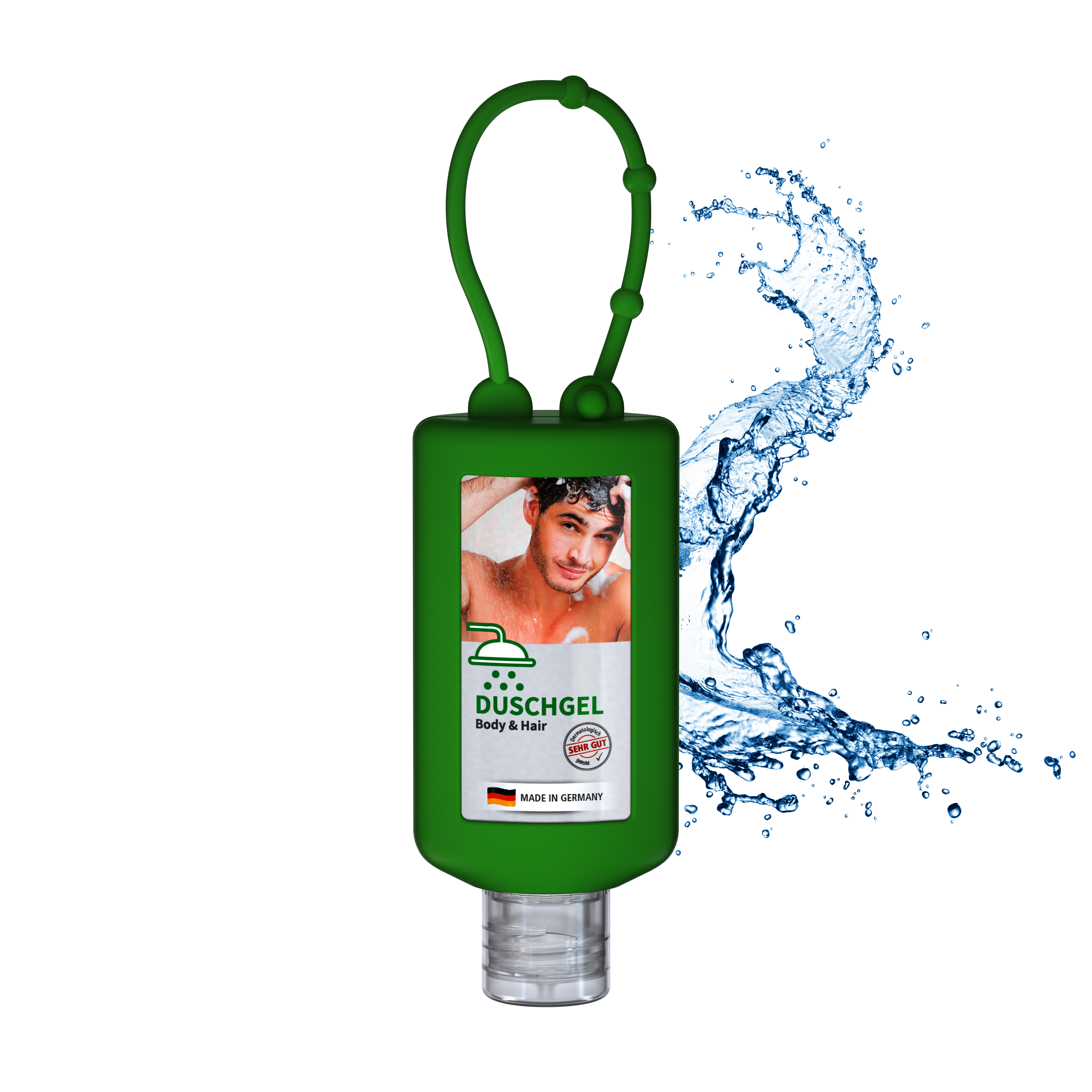 50 ml Bumper grün - Duschgel Body & Hair - Body Label 50 ml Bumper grün - Duschgel Body & Hair - Body Label