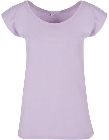 Build Your Brand Basic Ladies´ Wide Neck Tee Build Your Brand Basic Ladies´ Wide Neck Tee