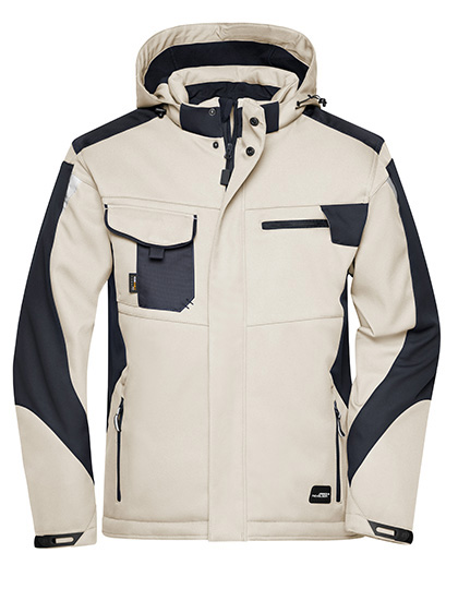 James&Nicholson Craftsmen Softshell Jacket -STRONG-