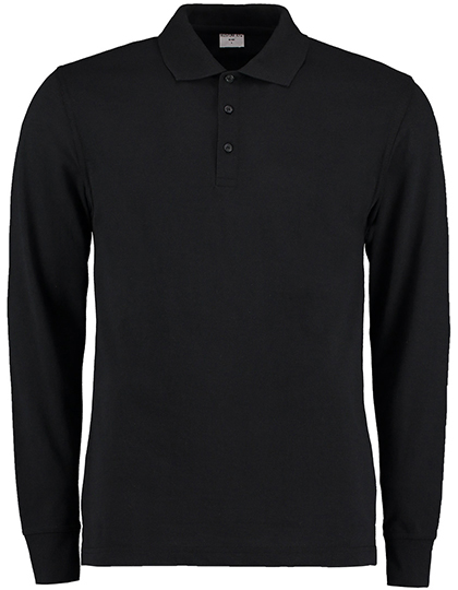 Kustom Kit Men´s Classic Fit Long Sleeve Polo Shirt Kustom Kit Men´s Classic Fit Long Sleeve Polo Shirt