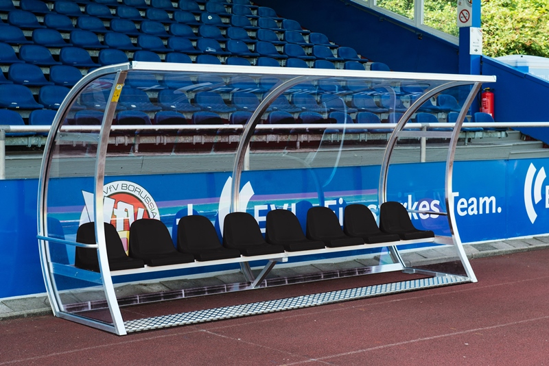 Spielerkabine Exklusiv vollverschweißt Spielerkabine Exklusiv vollverschweißt