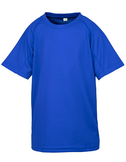 SPIRO Junior Performance Aircool Tee SPIRO Junior Performance Aircool Tee