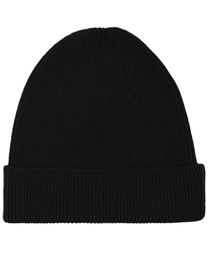 Neutral Beanie 1x1 Rib