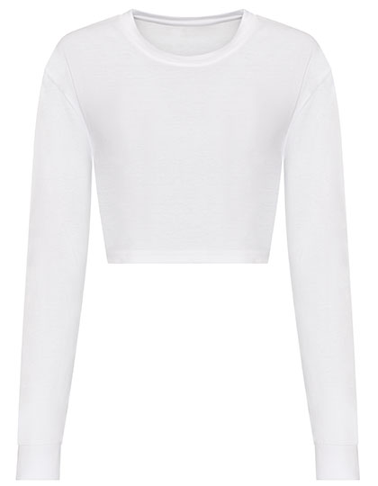 Just Ts Women´s Long Sleeve Cropped T