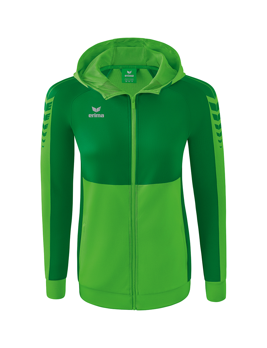 Erima Six Wings Trainingsjacke mit Kapuze Damen
