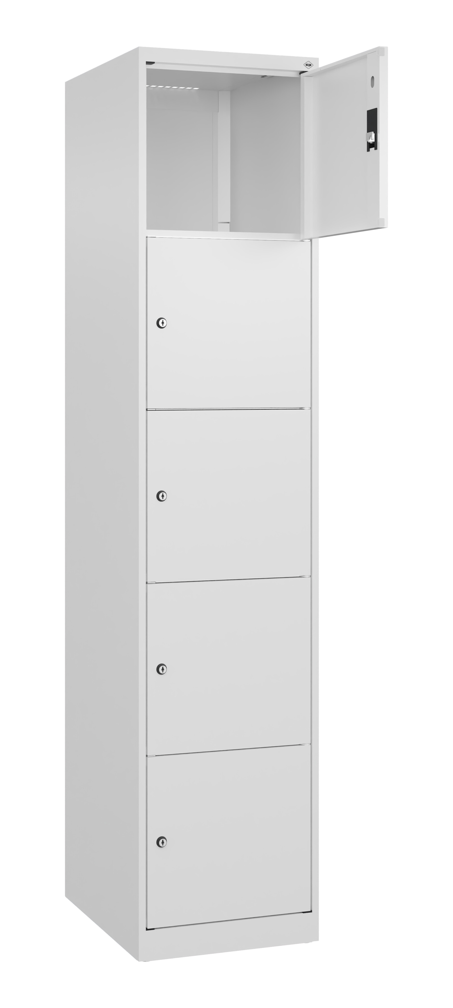 Schließfachschrank Classic Plus, 5 Fächer, 1850x400x500mm Schließfachschrank Classic Plus, 5 Fächer, 1850x400x500mm