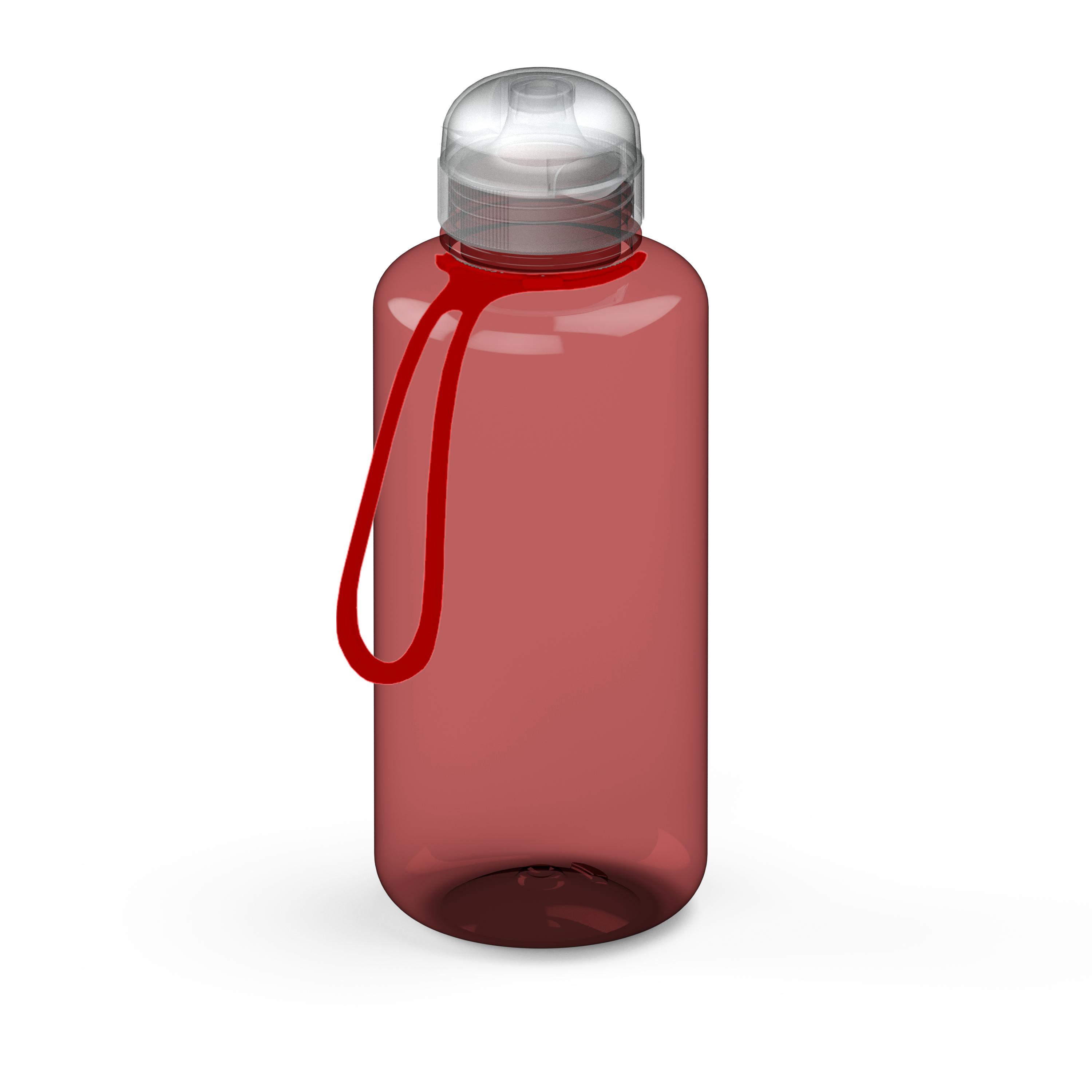 Trinkflasche Sports, 1,0 l , inkl. Strap