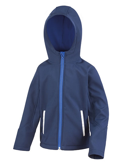 Result Core Youth TX Performance Hooded Soft Shell Jacket Result Core Youth TX Performance Hooded Soft Shell Jacket