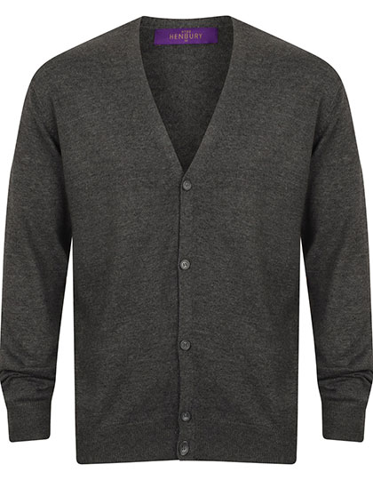 Henbury Men´s Lightweight V-Neck Cardigan Henbury Men´s Lightweight V-Neck Cardigan