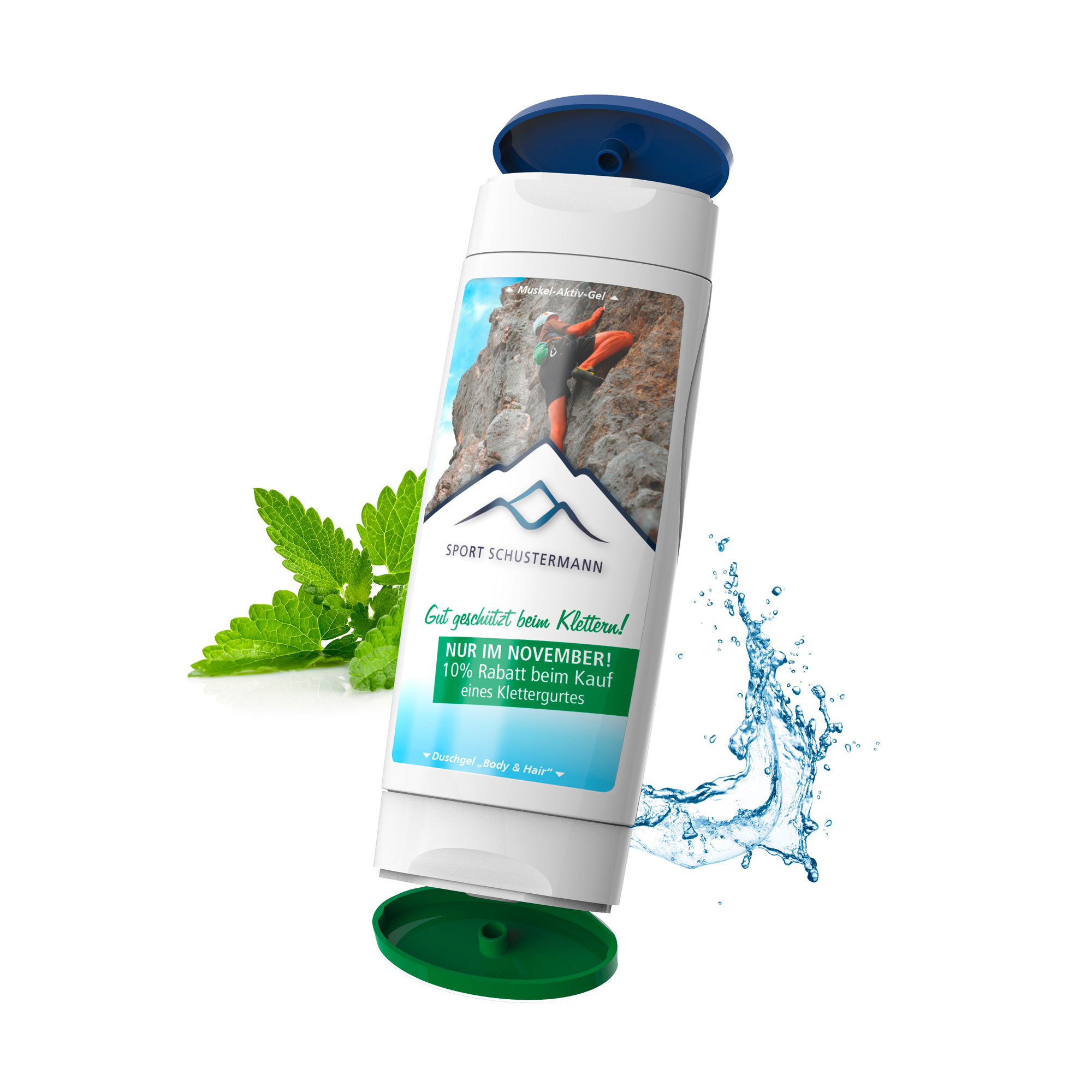 DuoPack 7: Muskel-Aktiv-Gel + Duschgel (Body Label 2 x 50 ml)